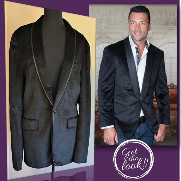 American Rag Other - Men's AMERICAN RAG Black Corduroy Blazer - MEDIUM